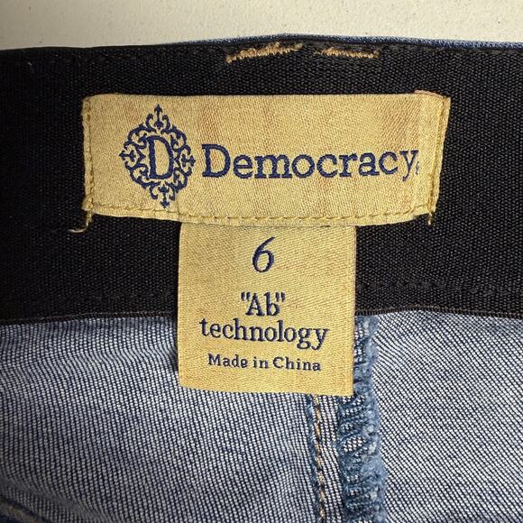 Democracy Women's Boot Cut Jeans - Medium Blue - Picture 3 of 12